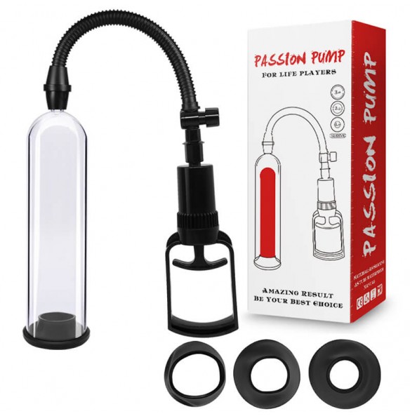Passion Manual Vacuum Penis Pump (Extend/Enlarge) Passion Manual Vacuum Penis Pump (Extend/Enlarge)